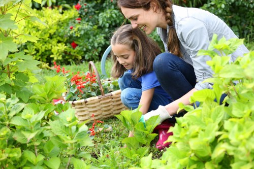 Gardening team introduction in Cann Hall with outdoor care focus