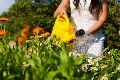 Low-carbon van used for sustainable garden collections